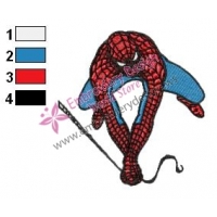 Spiderman Embroidery Design 08